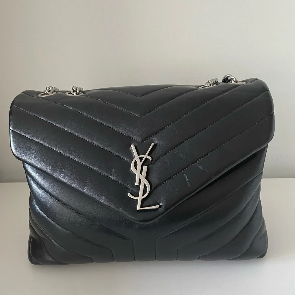 Yves Saint Laurent Black Shoulder Bag - Picture 1 of 6